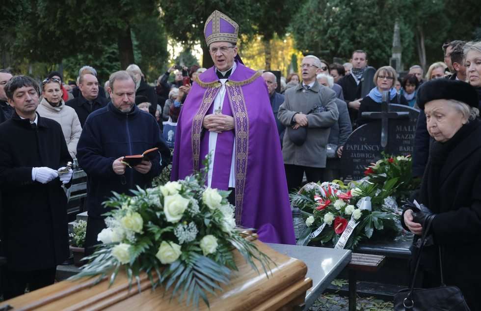  Pogrzeb Zygmunta Łupiny (zdjęcie 14) - Autor: Wojciech Nieśpiałowski