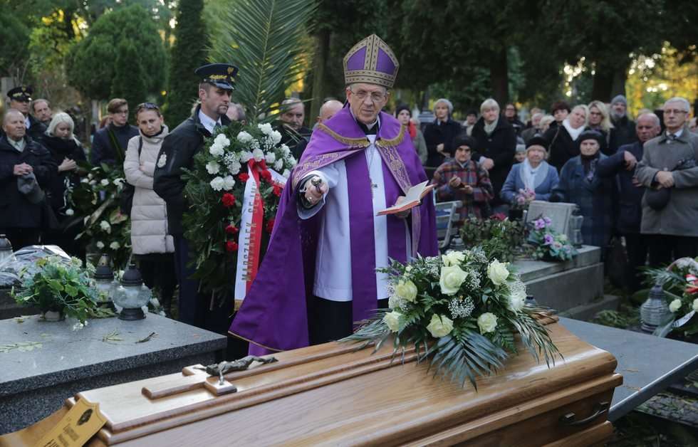 Pogrzeb Zygmunta Łupiny (zdjęcie 13) - Autor: Wojciech Nieśpiałowski