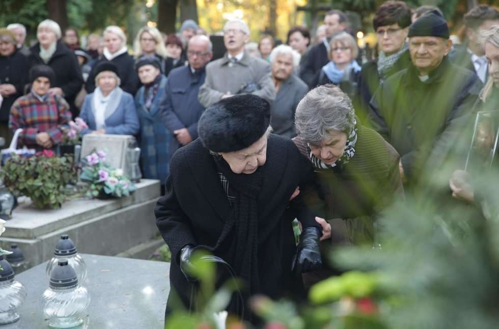  Pogrzeb Zygmunta Łupiny (zdjęcie 7) - Autor: Wojciech Nieśpiałowski