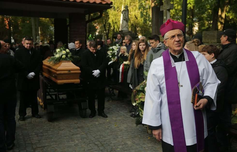  Pogrzeb Zygmunta Łupiny  - Autor: Wojciech Nieśpiałowski