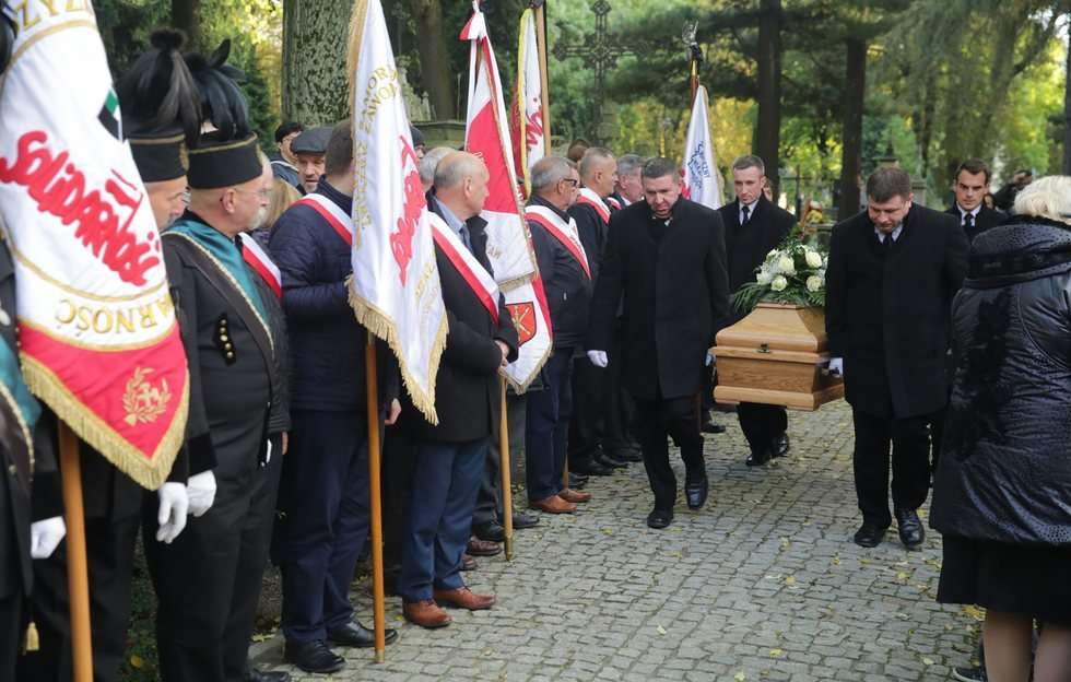 Pogrzeb Zygmunta Łupiny (zdjęcie 29) - Autor: Wojciech Nieśpiałowski