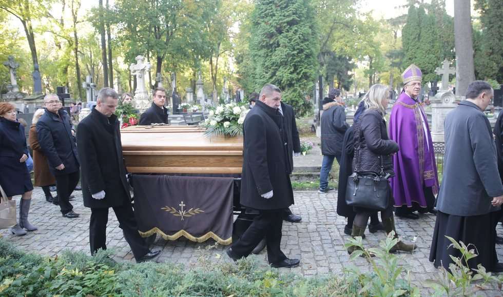  Pogrzeb Zygmunta Łupiny (zdjęcie 17) - Autor: Wojciech Nieśpiałowski