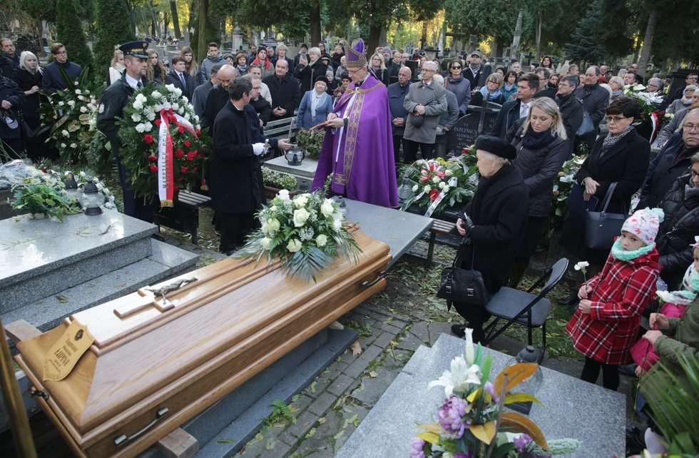 Pogrzeb Zygmunta Łupiny (zdjęcie 11) - Autor: Wojciech Nieśpiałowski