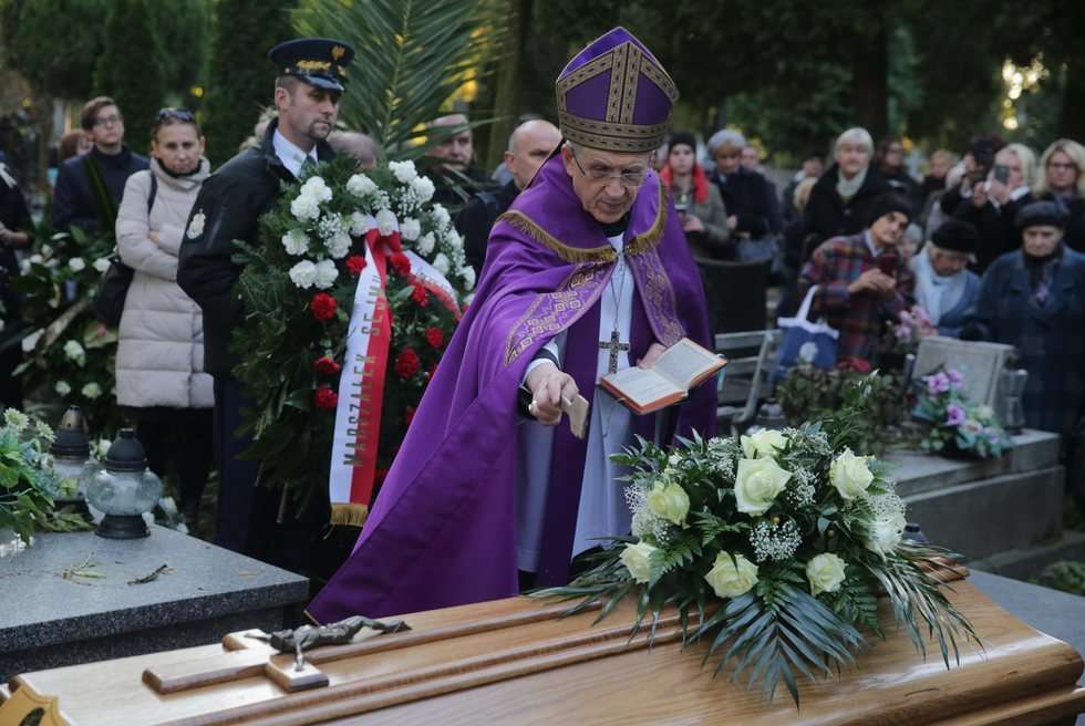  Pogrzeb Zygmunta Łupiny (zdjęcie 12) - Autor: Wojciech Nieśpiałowski