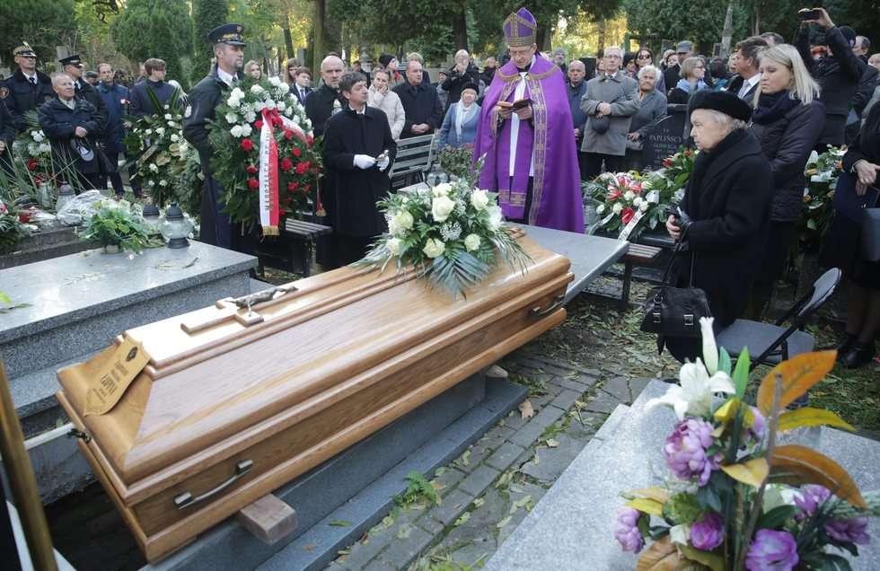  Pogrzeb Zygmunta Łupiny (zdjęcie 18) - Autor: Wojciech Nieśpiałowski