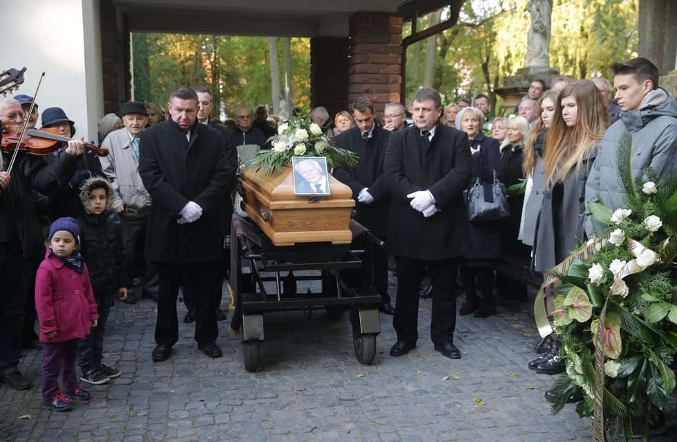  Pogrzeb Zygmunta Łupiny (zdjęcie 23) - Autor: Wojciech Nieśpiałowski