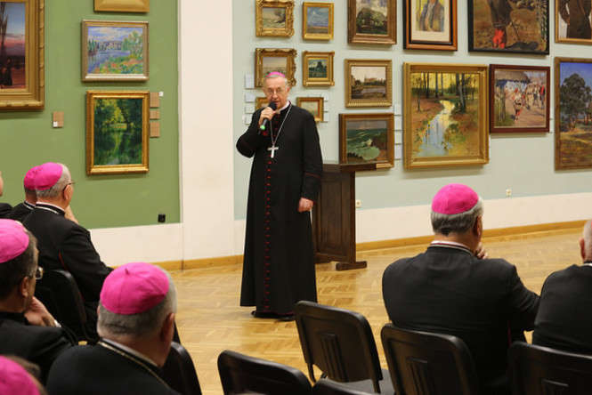 Wizyta biskupów na Zamku lubelskim i msza w kościele akademickim KUL - Autor: Materiały KEP