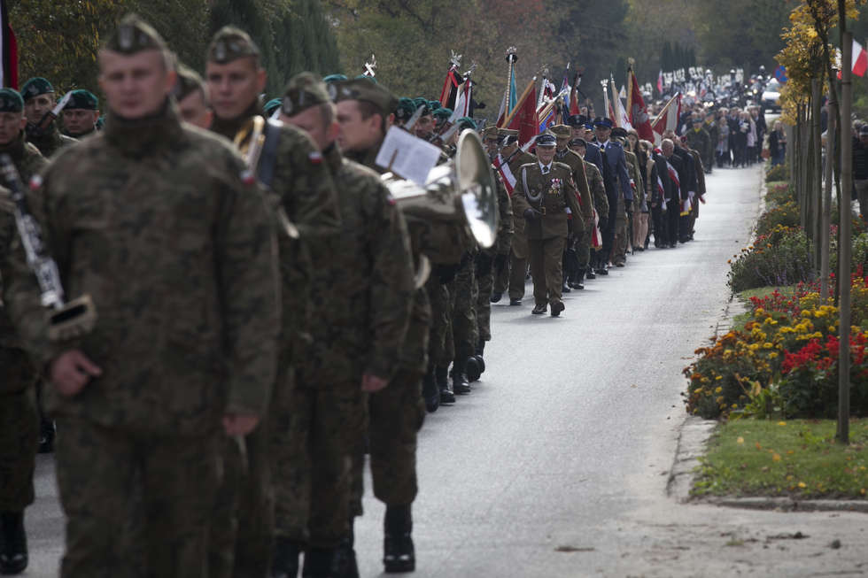  Żołnierze WiN zamordowani w Lublinie spoczęli w Radecznicy (zdjęcie 10) - Autor: Jacek Szydłowski