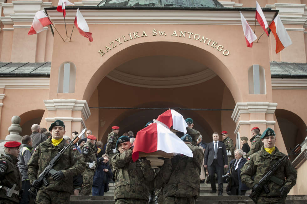  Żołnierze WiN zamordowani w Lublinie spoczęli w Radecznicy (zdjęcie 7) - Autor: Jacek Szydłowski