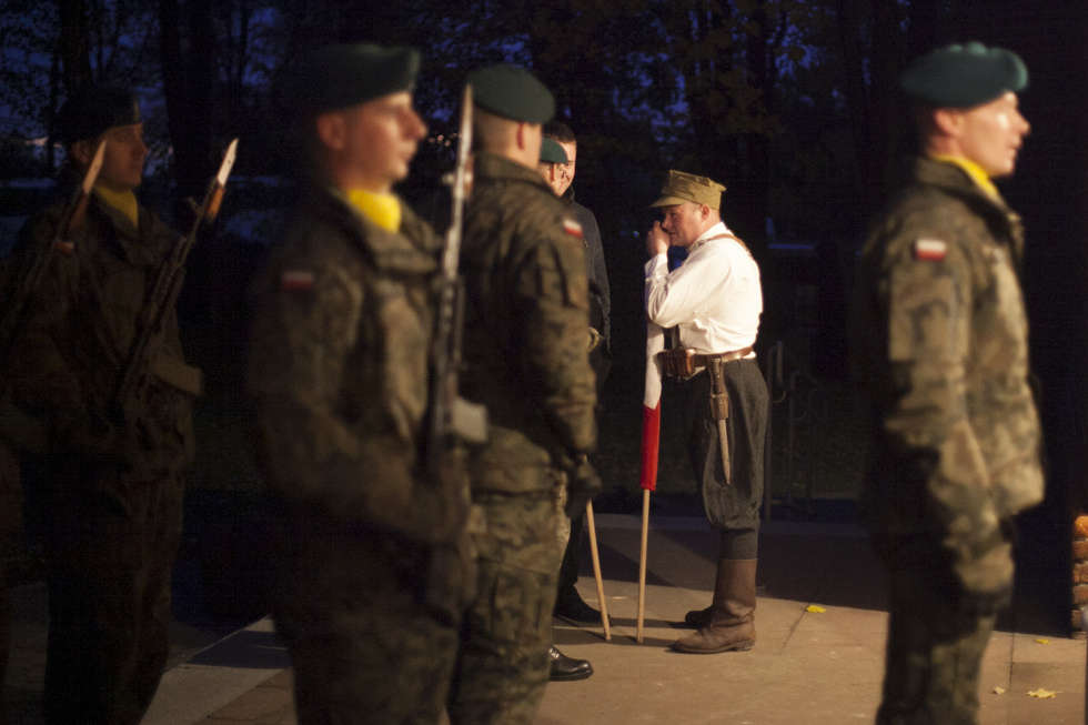  Żołnierze WiN zamordowani w Lublinie spoczęli w Radecznicy (zdjęcie 22) - Autor: Jacek Szydłowski