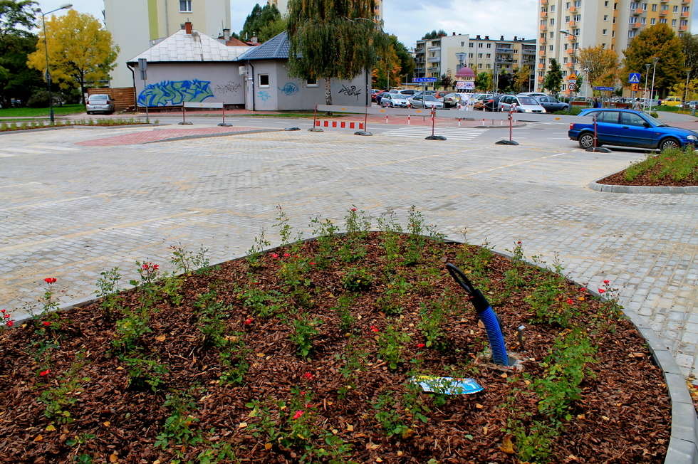  Nowy parking w Puławach prawie gotowy (zdjęcie 1) - Autor: Radosław Szczęch