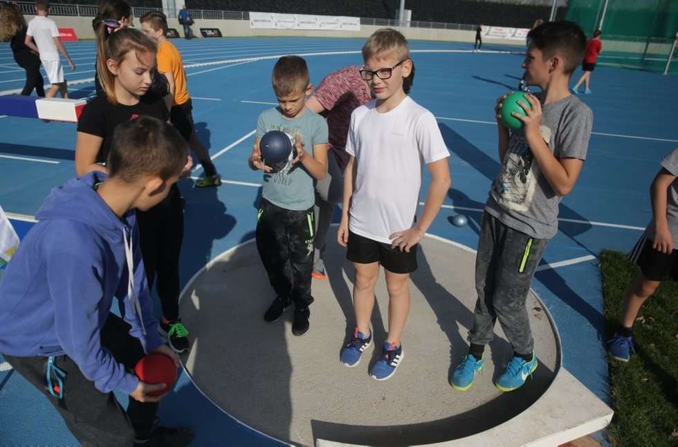  Trening lekkoatletyczny dla dzieci (zdjęcie 35) - Autor: Wojciech Nieśpiałowski