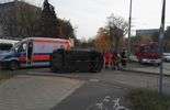 Wypadek na ul. Filaretów w Lublinie (zdjęcie 3)