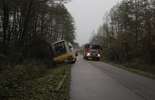 Wypadek autobusu w Majdanie Kozłowieckim (zdjęcie 4)