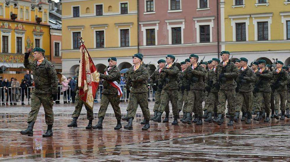  Zaprzysiężenie żołnierzy Wojsk Obrony Terytorialnej w Zamościu (zdjęcie 10) - Autor: mjr Robert Siemaszko/CO MON
