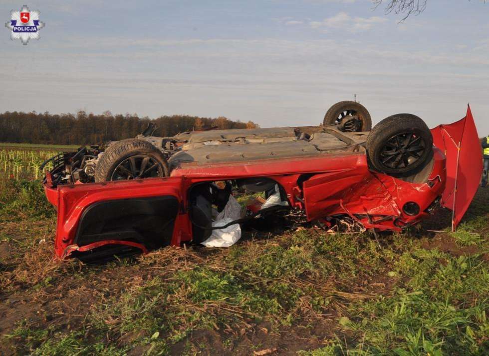  Wypadek w miejscowości Tłuściec. Nie żyje 26-latek  - Autor: Policja