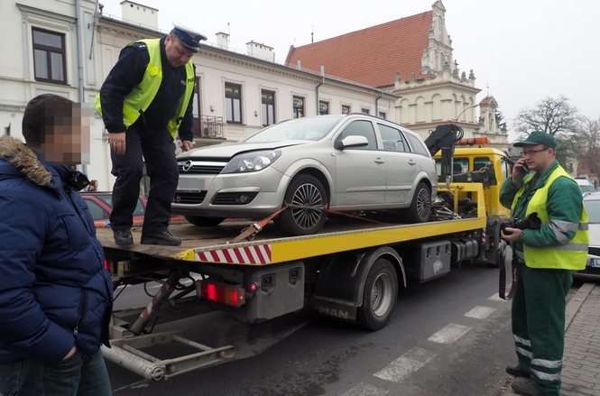 Wypadek na ul. Świętoduskiej w Lublinie