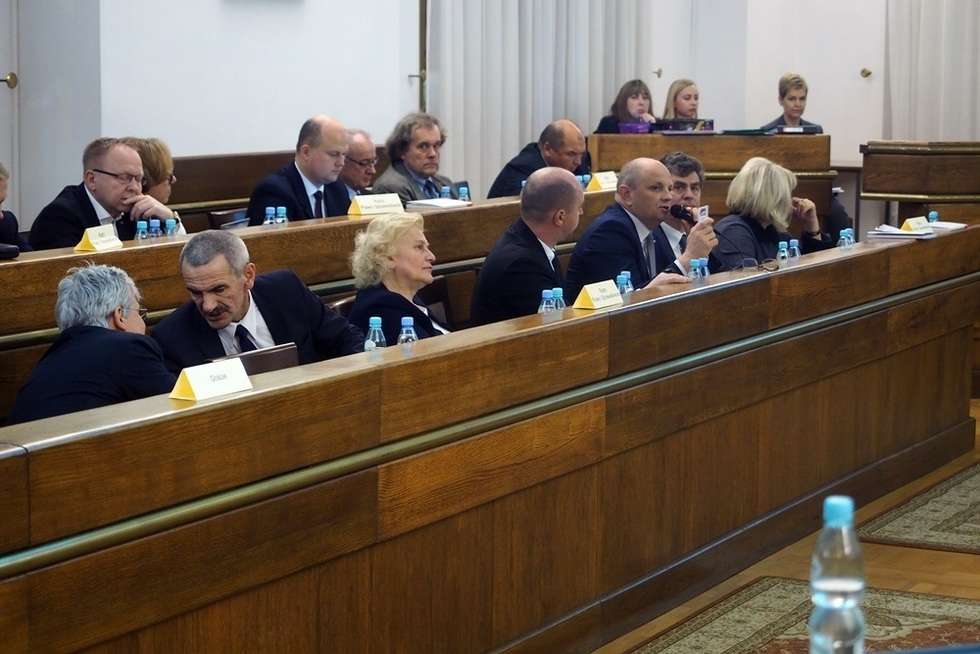  Sesja Rady Miasta Lublin (zdjęcie 3) - Autor: Paweł Buczkowski
