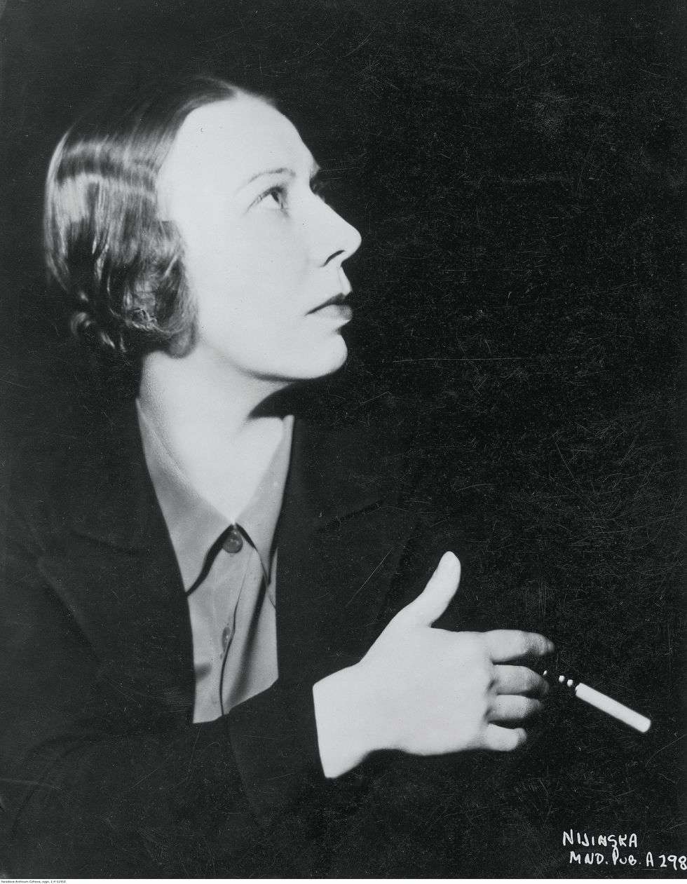  <p>Bronisława Niżyńska (zdjęcie wykonane między 1925 a 1937 rokiem)</p>