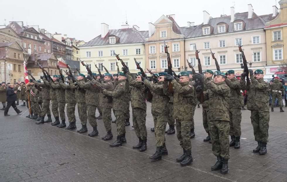  Narodowe Święto Niepodległości w Lublinie  (zdjęcie 6) - Autor: Wojciech Nieśpiałowski