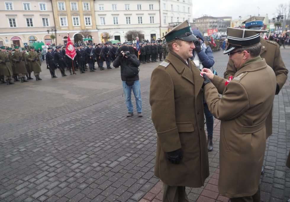  Narodowe Święto Niepodległości w Lublinie  (zdjęcie 17) - Autor: Wojciech Nieśpiałowski