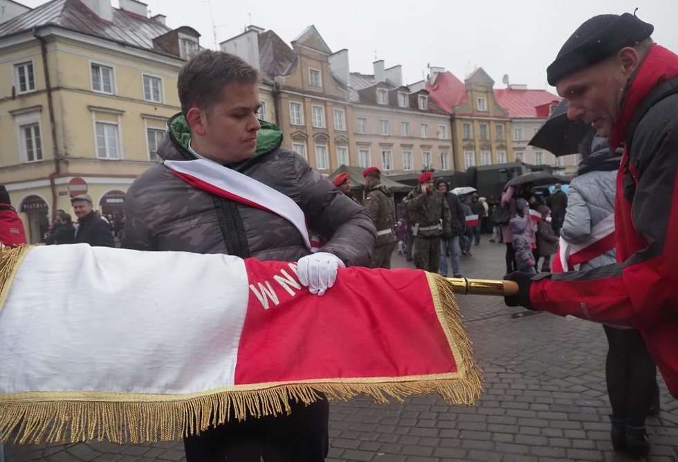  Narodowe Święto Niepodległości w Lublinie  (zdjęcie 70) - Autor: Wojciech Nieśpiałowski