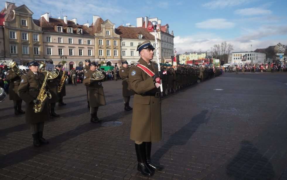  Narodowe Święto Niepodległości w Lublinie  (zdjęcie 12) - Autor: Wojciech Nieśpiałowski