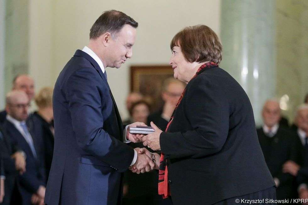  Prezydent wręczył Ordery Orła Białego i inne odznaczenia państwowe (zdjęcie 7) - Autor: Krzysztof Sitkowski / KPRP