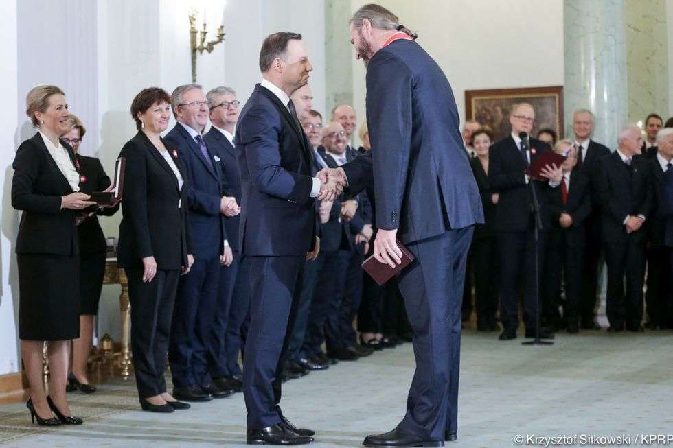  Prezydent wręczył Ordery Orła Białego i inne odznaczenia państwowe (zdjęcie 22) - Autor: Krzysztof Sitkowski / KPRP