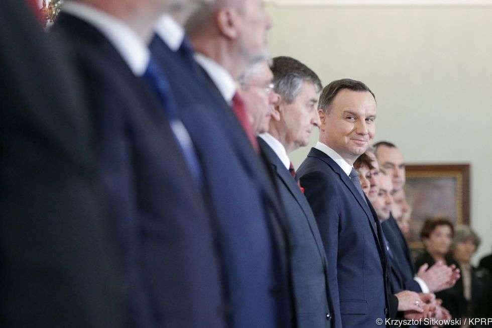  Prezydent wręczył Ordery Orła Białego i inne odznaczenia państwowe (zdjęcie 6) - Autor: Krzysztof Sitkowski / KPRP