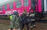 Aleksandrów: Wypadek na przejeździe kolejowym (zdjęcie 2)