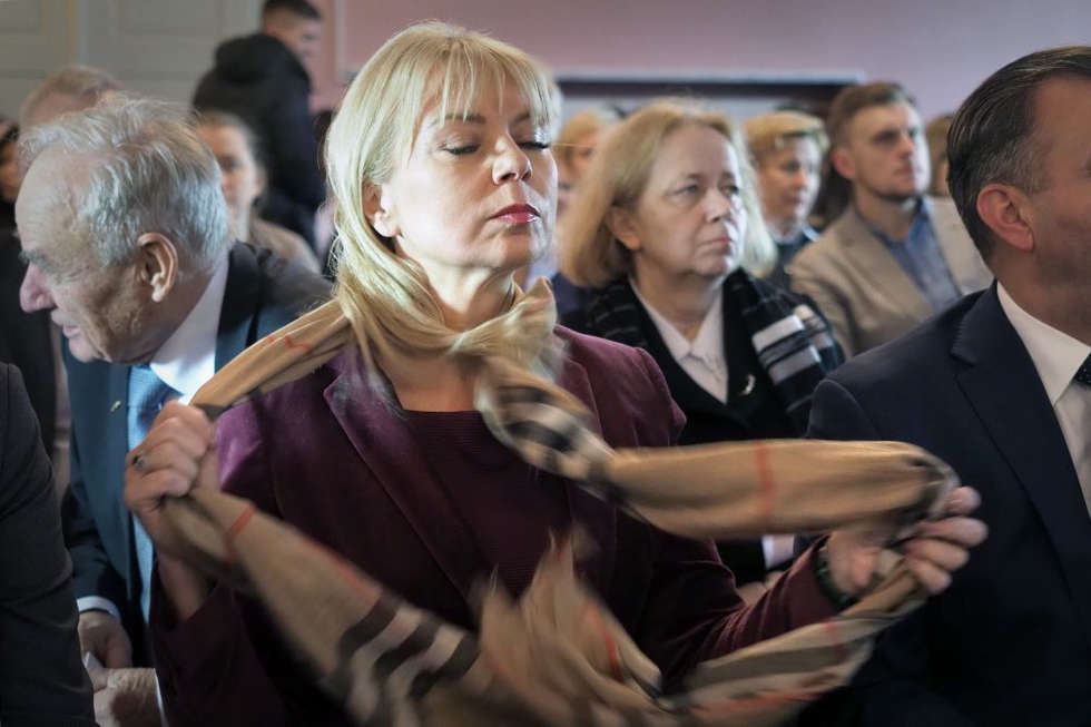  Elżbieta Bieńkowska na UMCS (zdjęcie 10) - Autor: Wojciech Nieśpiałowski