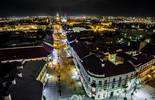 Nocne zdjęcia Lublina z drona (zdjęcie 2)