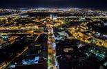 Nocne zdjęcia Lublina z drona (zdjęcie 4)