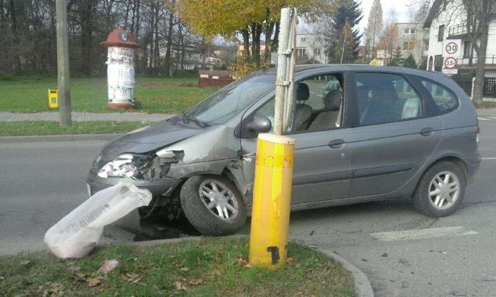  Zderzenie aut w Świdniku   - Autor: Komenda Powiatowa Policji w Świdniku 