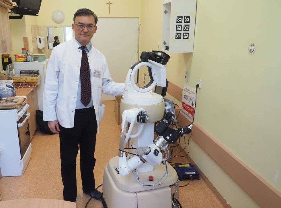  Prototyp robota, który pomoże chorym  - Autor: Łukasz Minkiewicz