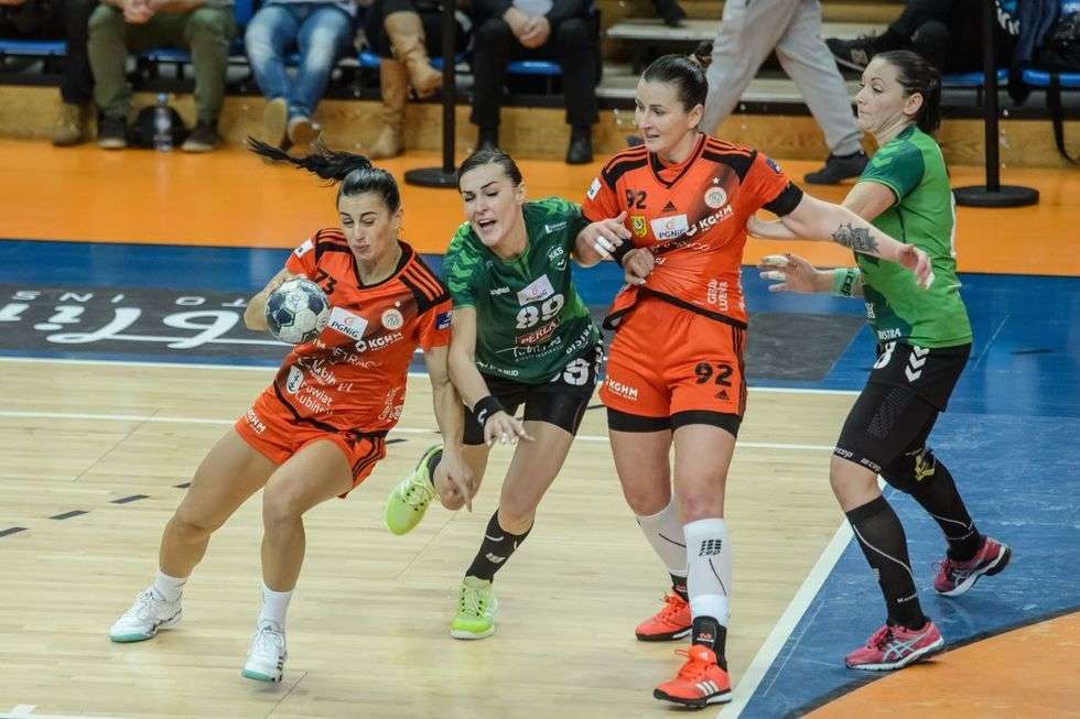  MKS Perła Lublin – Metraco Zagłębie Lubin 19:18 (zdjęcie 11) - Autor: Maciej Kaczanowski