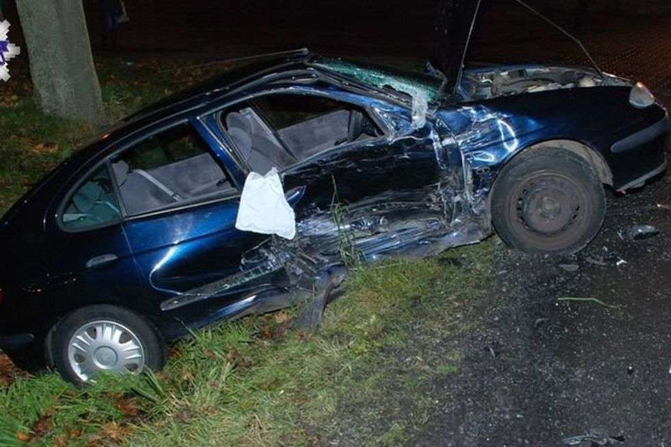  Wypadek w Turowie  (zdjęcie 1) - Autor: Policja