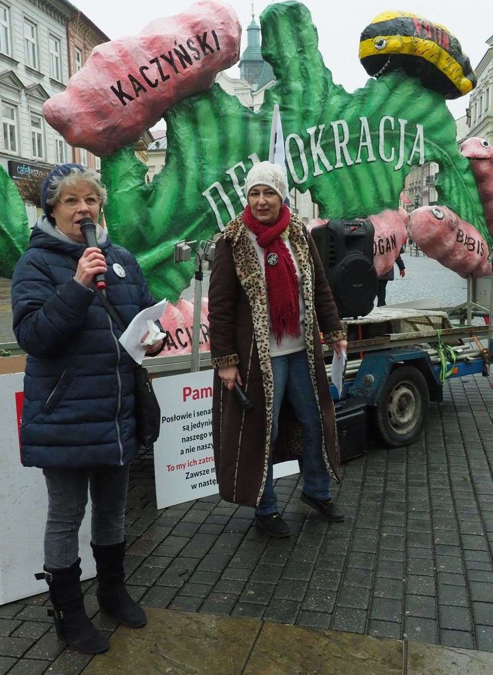  Demonstracja KOD w Lublinie (zdjęcie 2) - Autor: Maciej Kaczanowski