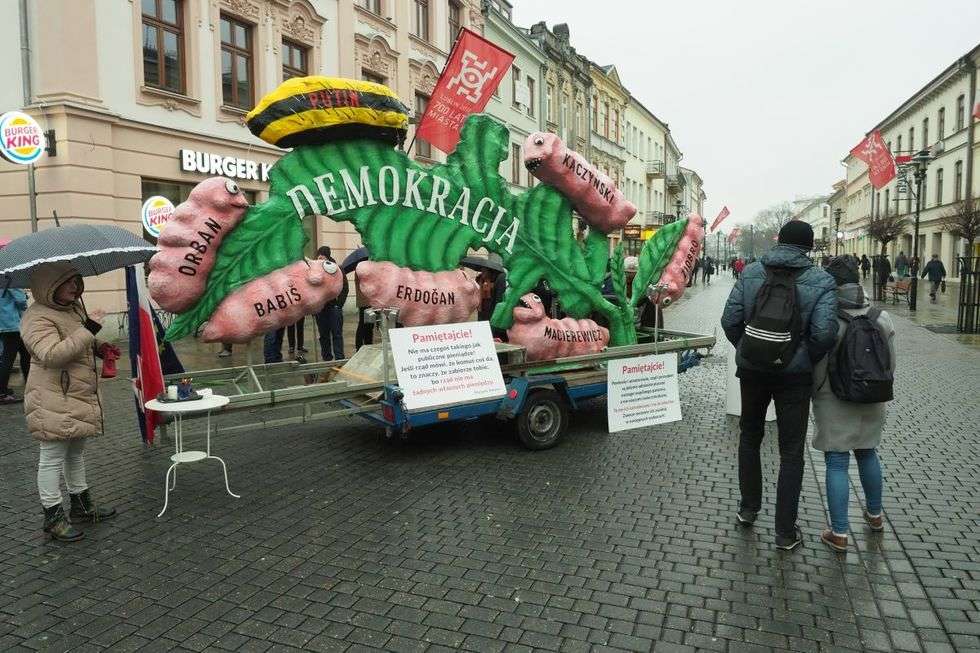  Demonstracja KOD w Lublinie  - Autor: Maciej Kaczanowski