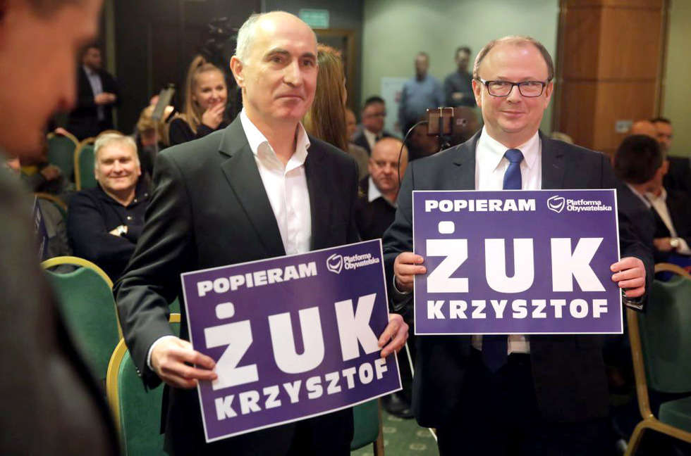  Konwencja wyborcza Krzysztofa Żuka (zdjęcie 14) - Autor: Wojciech Nieśpiałowski