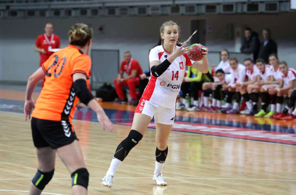  Turniej U19. Polska - Holandia (zdjęcie 43) - Autor: Wojciech Nieśpiałowski