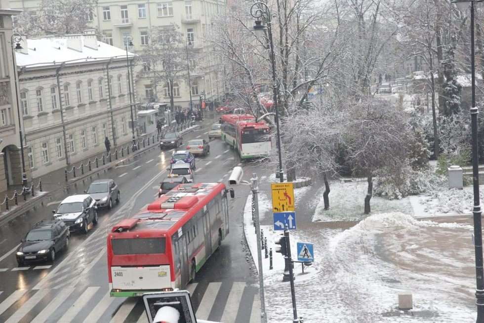  Kolizja na 3 Maja w Lublinie (zdjęcie 7) - Autor: Jerzy Szubiela