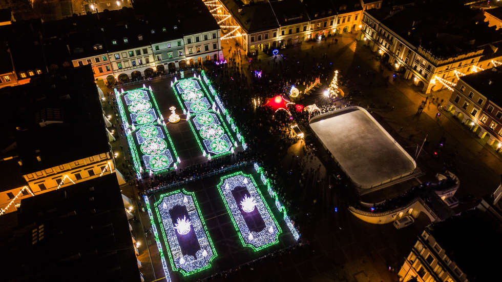  Świąteczne iluminacje na Rynku w Zamościu (zdjęcie 39) - Autor: Odlotowy Dariusz Kozyra