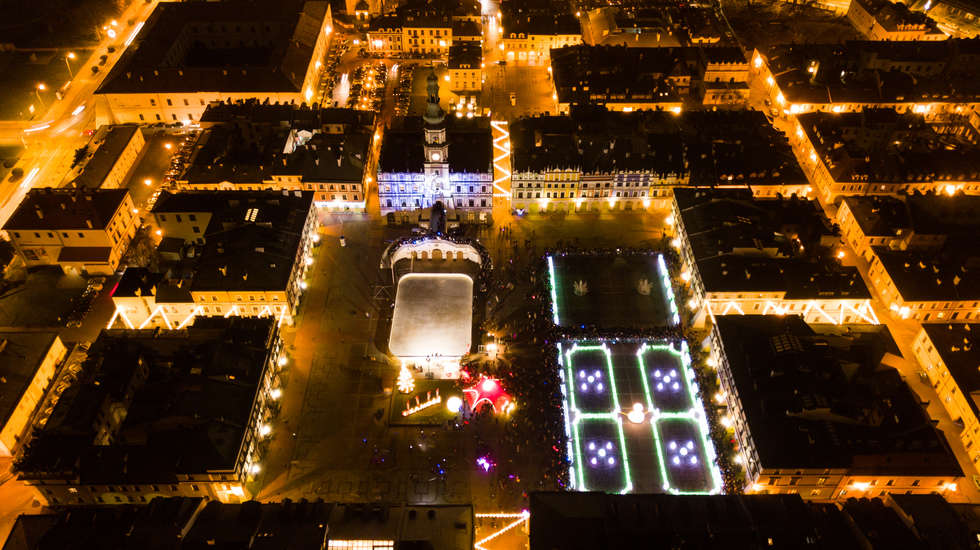  Świąteczne iluminacje na Rynku w Zamościu (zdjęcie 40) - Autor: Odlotowy Dariusz Kozyra