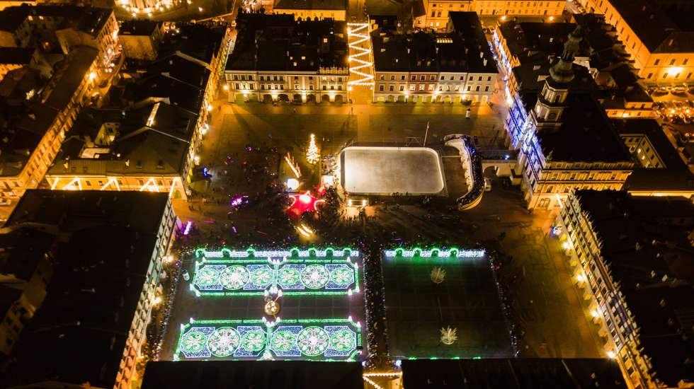  Świąteczne iluminacje na Rynku w Zamościu (zdjęcie 36) - Autor: Odlotowy Dariusz Kozyra