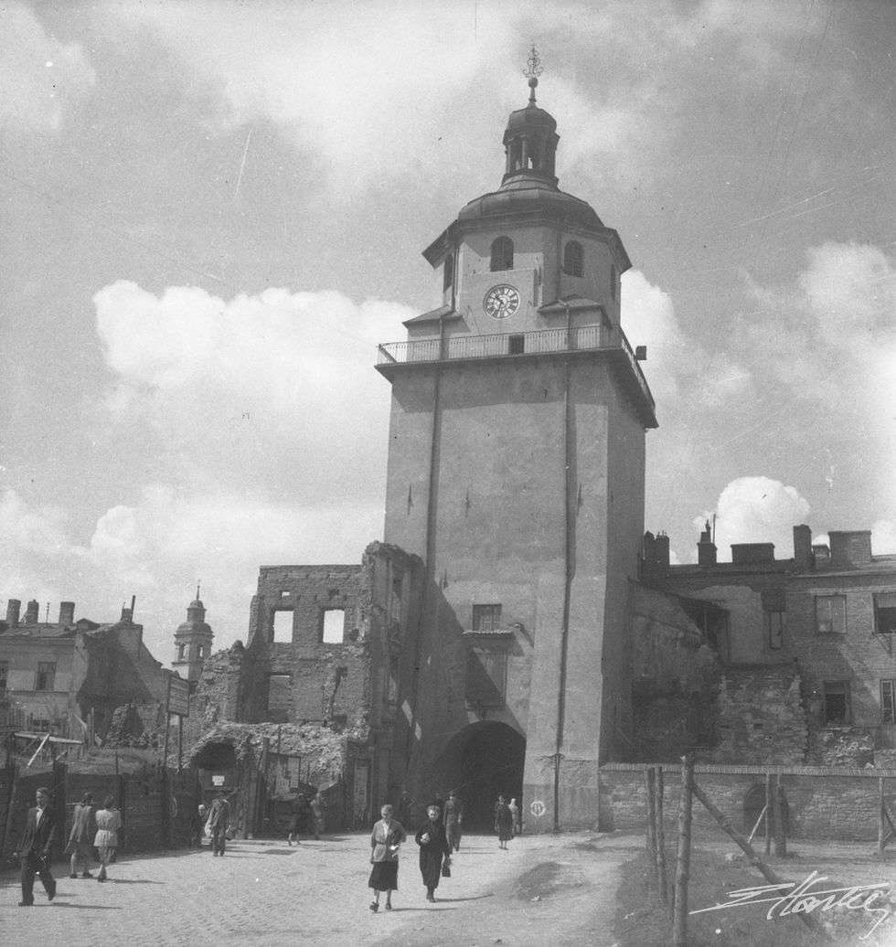  Opowieść o Lublinie z kilku tysięcy zdjęć Edwarda Hartwiga (zdjęcie 40) - Autor: Edward Hartwig
