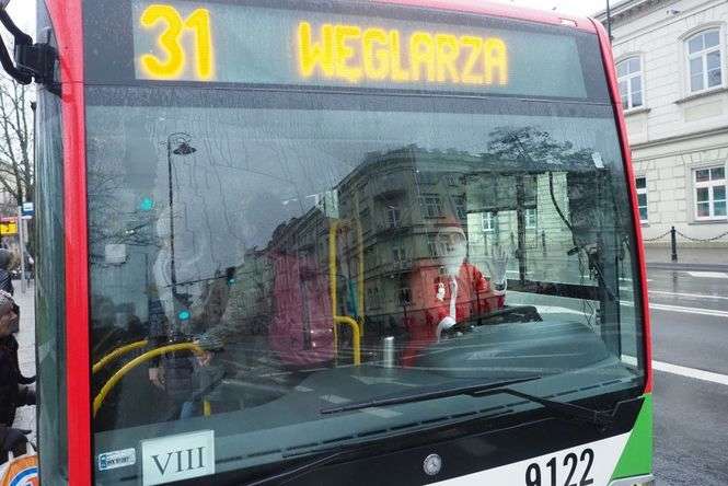 Mikołaje w autobusach MPK Lublin