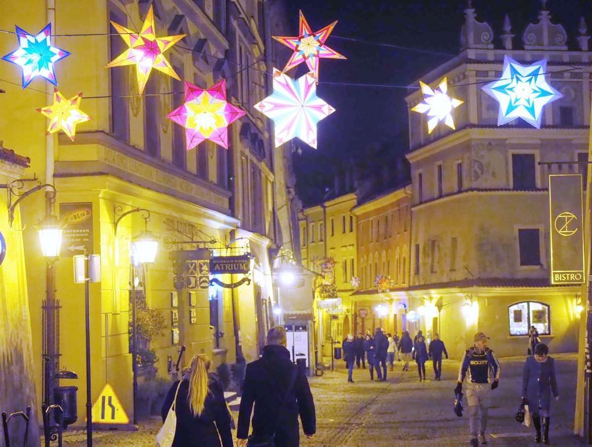 Iluminacje świąteczne w Lublinie - Autor: Maciej Kaczanowski