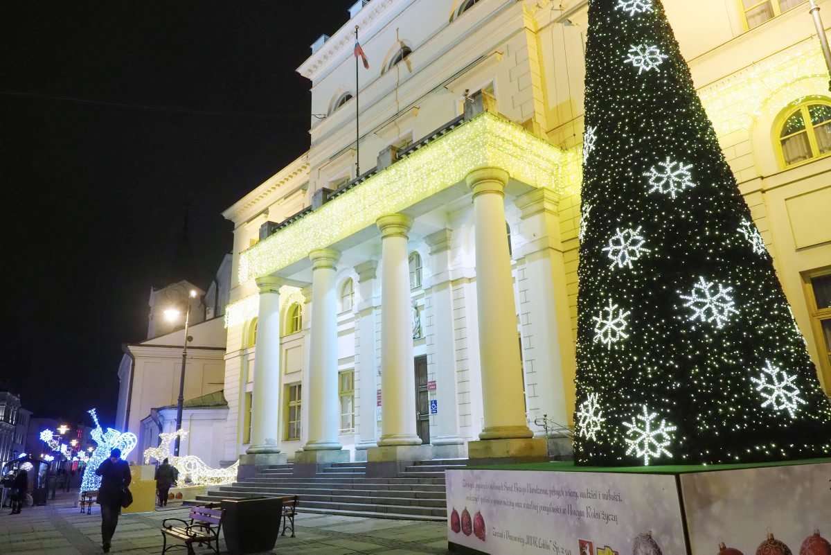 Iluminacje świąteczne w Lublinie